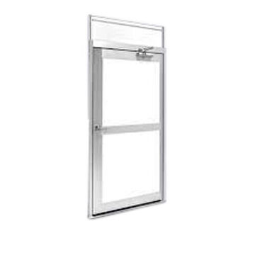 Hinged Door, 54 in, Lightweight Aluminum Front