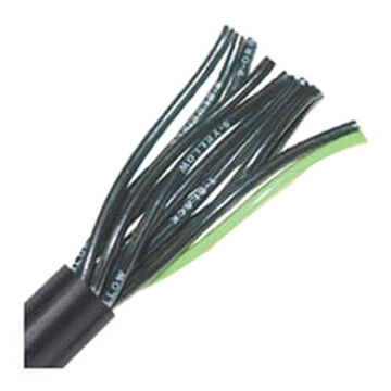 Cordon d'alimentation, 600 V, 12 AWG, noir