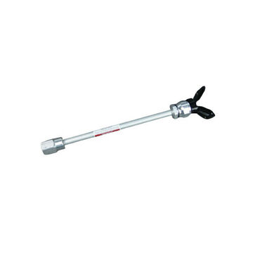 Airless Gun Extension, 12 in, 3600 psi, 7/8 in male/Female, Aluminum