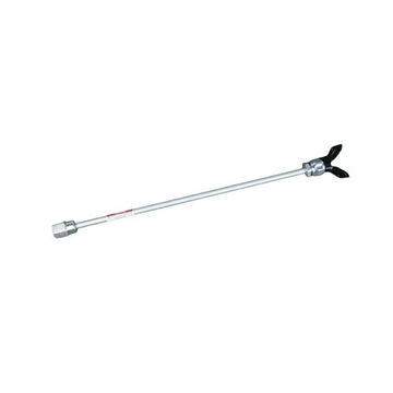 Airless Gun Extension, 24 in, 3600 psi, 7/8 in male/Female, Aluminum