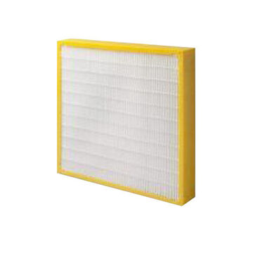 Mini Pleated Air Filter, Dual Gradient Synthetic, 20 in x 20 in x 4 in, MERV 14