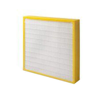 Mini Pleated Air Filter, Dual Gradient Synthetic, 20 in x 24 in x 4 in, MERV 14