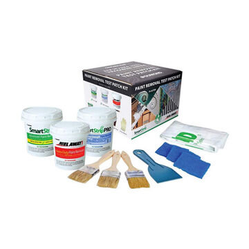 Kit de test de décapage de peinture, pouceur une gamme de substrats, y compris le bois, la brique, la pierre, le plâtre et les métaux