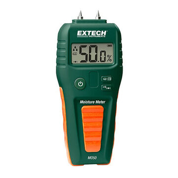 compact pin Moisture Meter, 5 to 50% Wood, 1.5 to 33% Other Building Materials