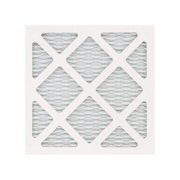 Air Filter Pleated, 13 In X 13 In X 0.6 In, Synthetic Fiber