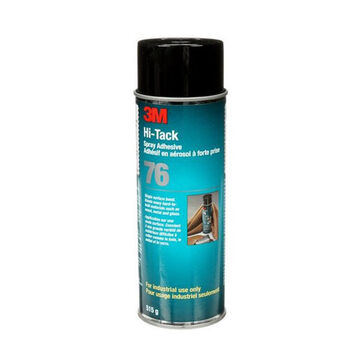 Hi Tack Spray Adhesive, Can, 24 oz, Aerosol, Amber