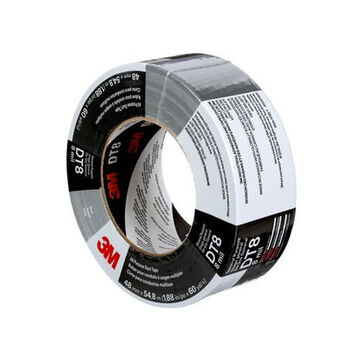 All Purpose Duct Tape, Silver, 48 mm x 55 m x 8 mil