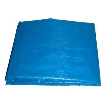 Tarpaulin, 20 ft x 24 ft, HDPE, Blue