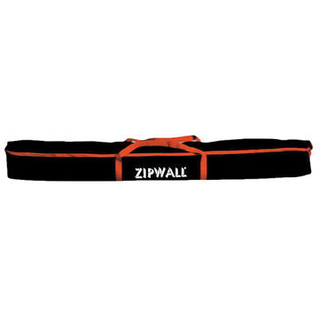 Dust Wall Carry Bag, 5 ft, Black/Red Trim