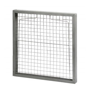Pad Holding Filter Frame, 20 in x 2 in, Galvanized Steel