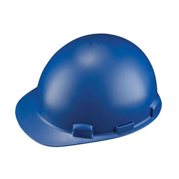 Sure Lock Hard Hat, Steel Blue, Polycarbonate, Nylon Ratchet Adjustment