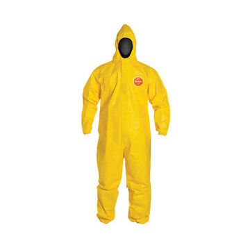 Hooded Coveralls, Chemical Resistant, Tychem® 2000