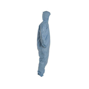 Coverall Hooded Protective, Blue, Proshield® 6 Sfr
