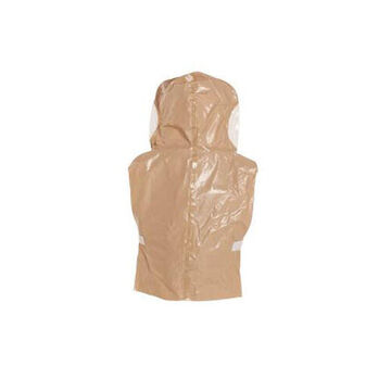 Medium Duty, Disposable Hood, Universal, Tan, Polypropylene