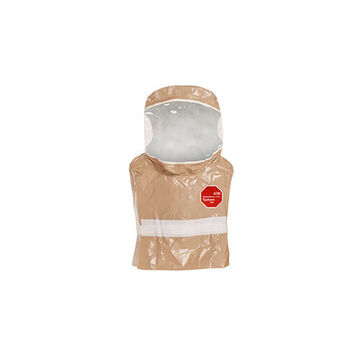 Medium Duty, Disposable Hood, Universal, Tan, Polypropylene