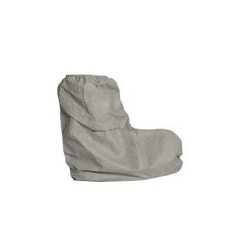 Light Duty Boot Cover, Universal, Gray, Polyethylene, Elastic