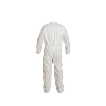 Chemical Resistant Protective Coverall, 3x-large, White, Proshield® 10 Fabric