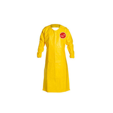 Sleeve Apron, Universal, Yellow, Polyethylene Coated Hdpe, Tychem® 2000