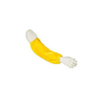 Protector Sleeve, Universal, Yellow, Polyethylene, Tychem® 2000, Elastic Shoulder And Wrist