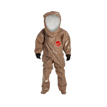 Encapsulated Level A Protective Suit, X-large, Tan, Tychem® Responder® Csm