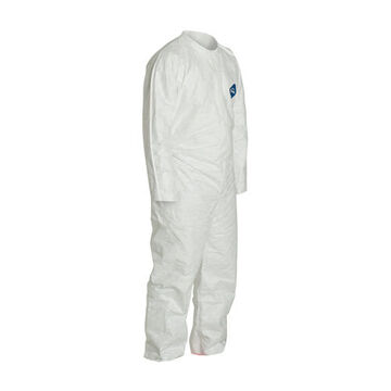 Hooded Protective Coverall, 3X-Large, White, Tyvek® 400 Fabric