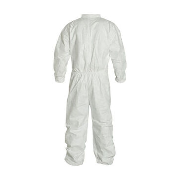 Chemical Resistant Protective Coverall, 2X-Large, White, Tyvek® 400 Fabric