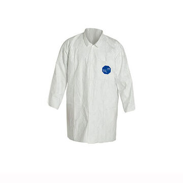 Lab Coat, X-large, White, Tyvek® 400 Fabric