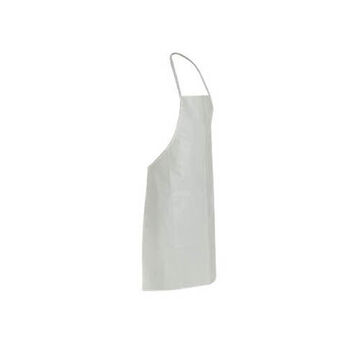 Disposable, Bib Apron, Universal, White, Hdpe, Tyvek® 400