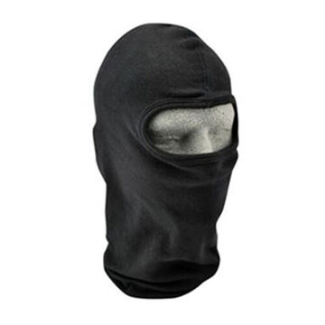 Balaclava, Full Face Arc Flash Hood, Universal, Blue, 80% Lenzing FR, 20% Nomex, 28 cal/cm2 