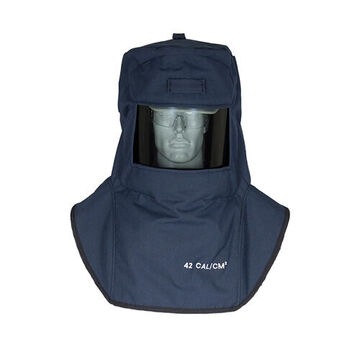 Capot anti-buée Arc Flash, universel, bleu marine, tissu, 42 cal/cm2