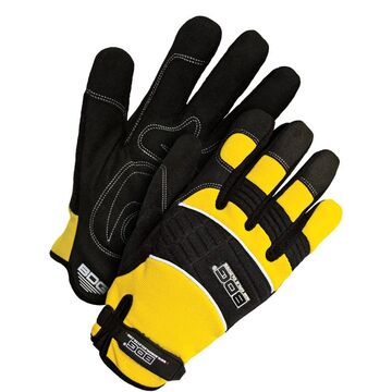 Leather Glove X-site, Synthetic Heavy Duty 