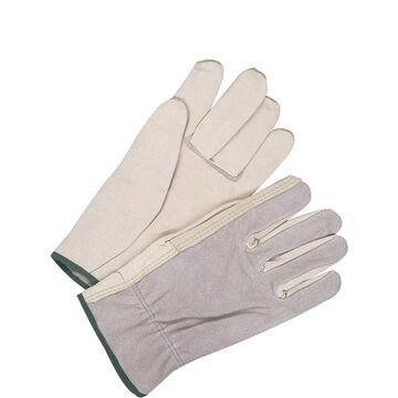 Leather Gloves, Driver Tan, Leather Backing
