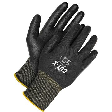 Coated Gloves, Gray, 13 Ga Hppe Backing