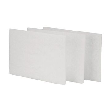 Tampon à récurer/récurer à main léger, 9 pouce lg, 6 pouce wd
