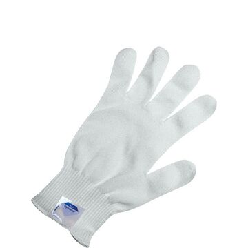 Coated Gloves, White, 13 Ga Dyneema Backing