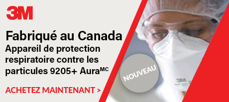 3M AURA 9205+ respiratoire