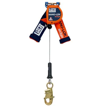 Lifeline Self-retracting, Orange, 3/16 In X 8 Ft, 310 Lb, For Oil And Gas