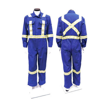 Delux Coverall, 93% Nomex, 5% Kevlar, 2% Carbon, Royal Blue