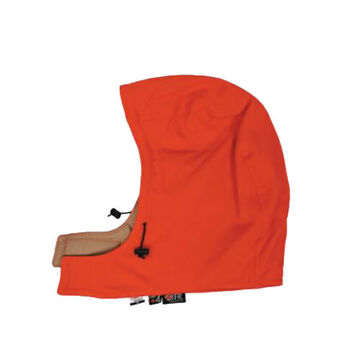 Parka Isolée, Capuche Détachable, Orange, Universel