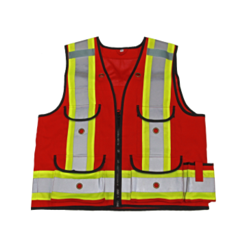 Viking Professional, All Trades 1000d, Premium Red, Surveyor Vest