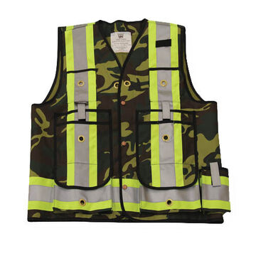 Camouflage safety best sale vests