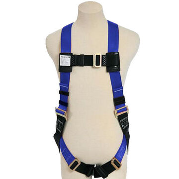 Pass Thru Leg Fall Arrester Harness, X-Large, Polyester