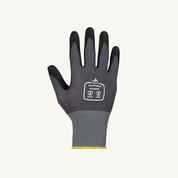 Dexterity® 15-gauge Nylon String Knit Gloves With Micropore Nitrile Palm Coating