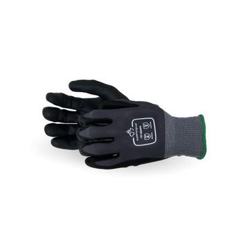 Dexterity® 15-gauge Nylon String Knit Gloves With Micropore Nitrile Palm Coating