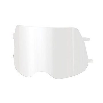 Grinding Visor Wide View, Transparent, Clear, 8 In X 4-1/4 In, For Assembly, Facility Maintenance