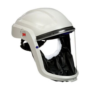 Respiratory Faceshield Assembly, Polyester Faceseal, Polycarbonate Visor, Gray