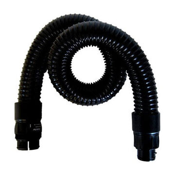 Breathing Tube Sound Dampening, Pvc With Foam Muffler, Black