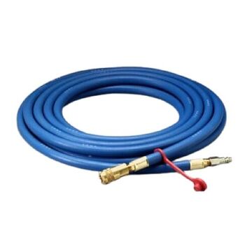 Air Hose, Rubber, Blue, 3/8 in x 100 ft, FPT