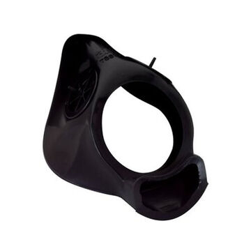 Nose Cup Assembly, 9-3/10 x 6-9/10 x 3-4/5 in, Silicone, Black