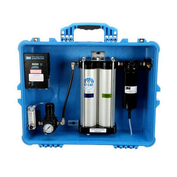 Portable Compressed Air Filter And Regulator Air Filter And Regulator Panel, Blue